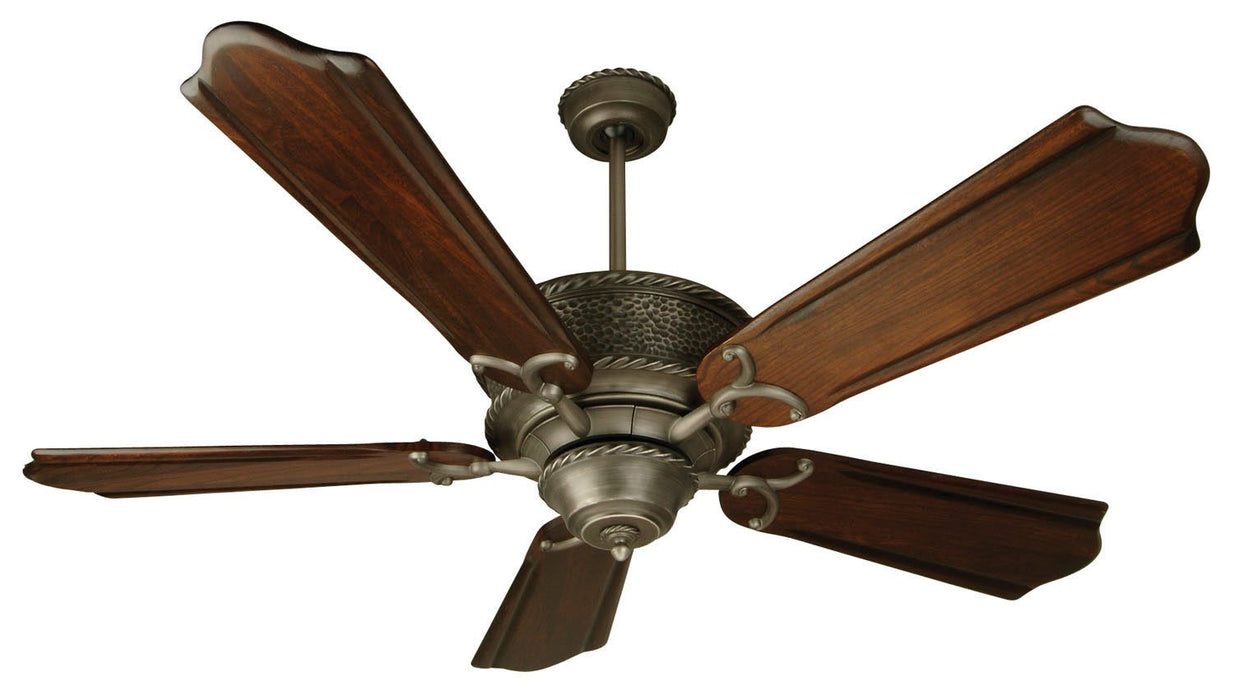 Craftmade RT52AN 52" Ceiling Fan with Blades Sold Separately - Riata in Pewter