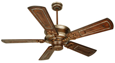 Craftmade - WD52DCVM - 52" Ceiling Fan - Blades Sold Separately - Woodward - Dark Coffee/Vintage Madera