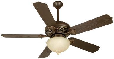 Craftmade - K10335 - 52" Ceiling Fan Motor with Blades Included - Outdoor Mia - Aged Bronze/Vintage Madera