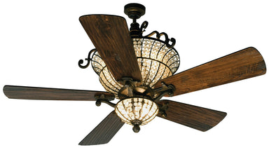 Craftmade - K10659 - 52" Ceiling Fan Motor with Blades Included - Cortana - Peruvian Bronze