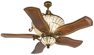 Craftmade - K10663 - 52" Ceiling Fan Motor with Blades Included - Cortana - Peruvian Bronze