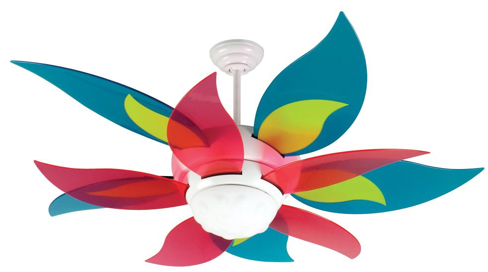 Craftmade - K10613 - 52" Ceiling Fan Motor with Blades Included - Bloom - White