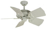 Craftmade - K10743 - 30" Ceiling Fan Motor with Blades Included - Piccolo - White