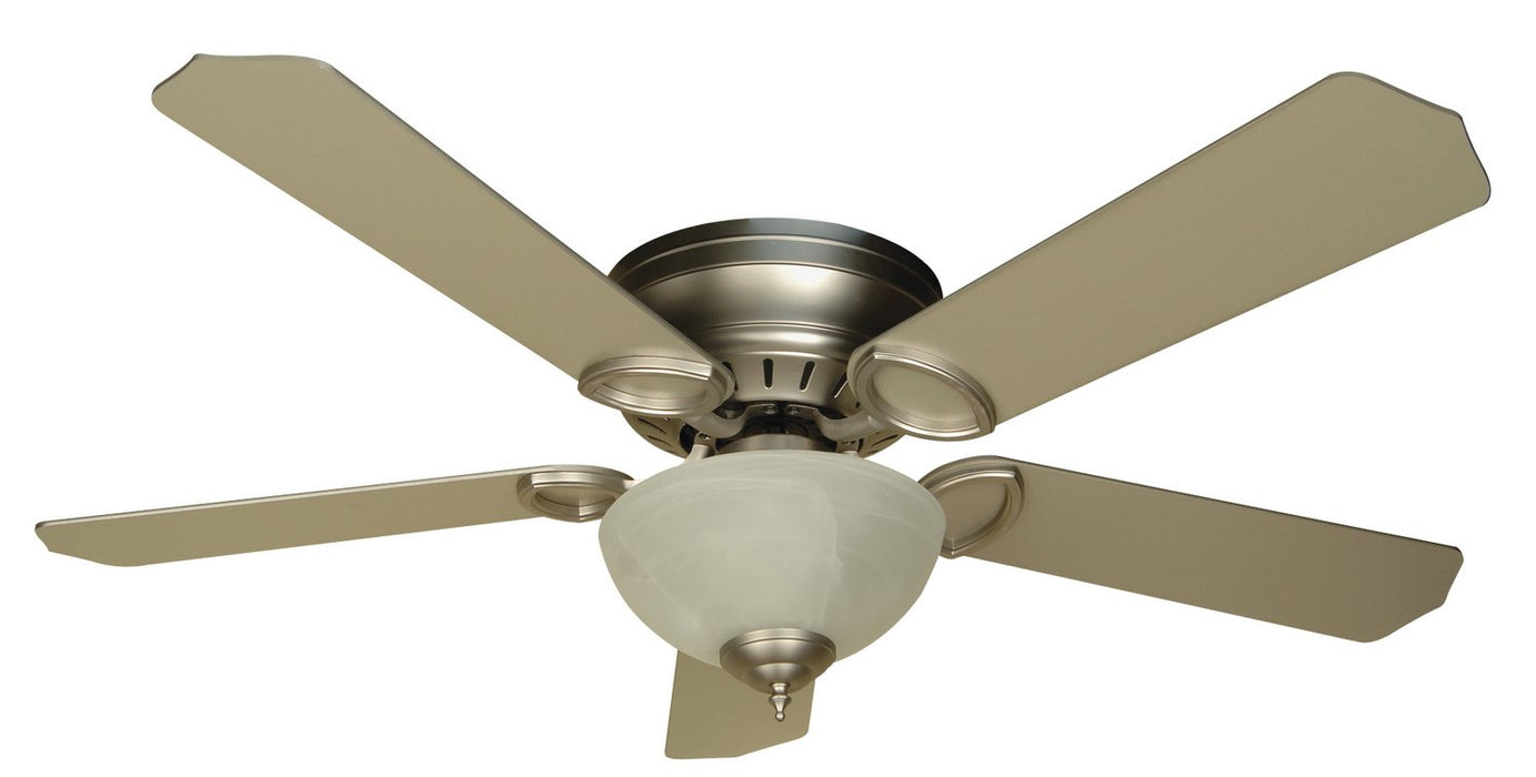 Craftmade - K10777 - 52" Ceiling Fan Motor with Blades Included - Pro Universal Hugger - Brushed Satin Nickel