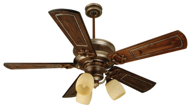 Craftmade - K10781 - 52" Ceiling Fan Motor with Blades Included - Woodward - Dark Coffee/Vintage Madera