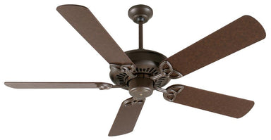 Craftmade - K10811 - 52" Ceiling Fan Motor with Blades Included - American Tradition - Aged Bronze Textured