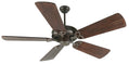 Craftmade - K10813 - 52" Ceiling Fan Motor with Blades Included - American Tradition - Aged Bronze Textured