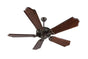 Craftmade - K10816 - 52" Ceiling Fan Motor with Blades Included - American Tradition - Aged Bronze Textured
