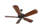Craftmade - K10817 - 52" Ceiling Fan Motor with Blades Included - American Tradition - Aged Bronze Textured