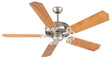 Craftmade - K10824 - 52" Ceiling Fan Motor with Blades Included - American Tradition - Brushed Satin Nickel