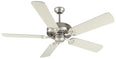 Craftmade - K10825 - 52" Ceiling Fan Motor with Blades Included - American Tradition - Brushed Satin Nickel