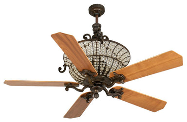 Craftmade - K10875 - 52" Ceiling Fan Motor with Blades Included - Cortana - Peruvian Bronze