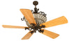 Craftmade - K10879 - 52" Ceiling Fan Motor with Blades Included - Cortana - Peruvian Bronze