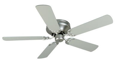 Craftmade - K11000 - 52" Ceiling Fan Motor with Blades Included - Pro Contemporary Flushmount - Brushed Satin Nickel