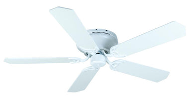 Craftmade - K11006 - 52" Ceiling Fan Motor with Blades Included - Pro Contemporary Flushmount - White