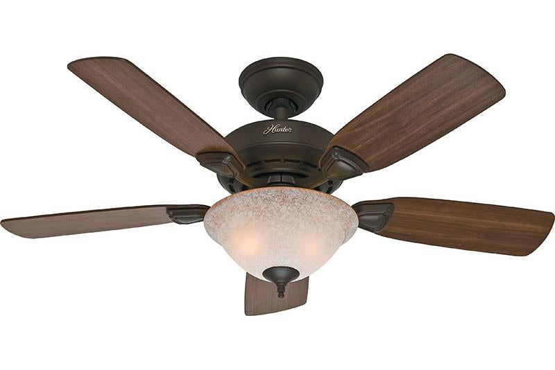 Hunter 52082 44" Caraway Five Minute Fan in New Bronze