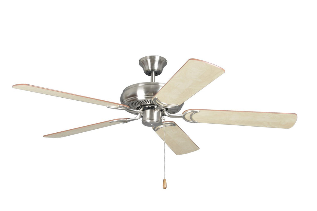 Craftmade - DCF52BNK5 - 52" Ceiling Fan with Blades Included - Decorator's Choice - Brushed Polished Nickel