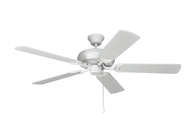 Craftmade - DCF52MWW5 - 52" Ceiling Fan with Blades Included - Decorator's Choice - Matte White