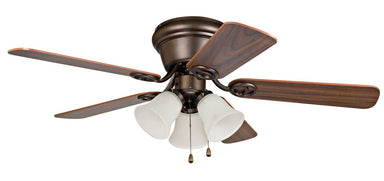 Craftmade - WC42ORB5C3F - 42" Ceiling Fan with Blades Included - Wyman - Oil-Rubbed Bronze