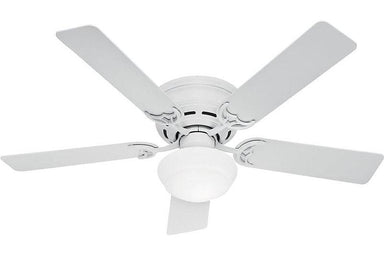 Hunter 53075 52" Low Profile III Plus in White