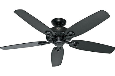 Hunter 53243 52" Builder Elite ENERGY STAR in Matte Black