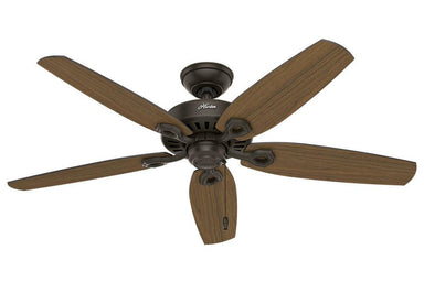 Hunter Builder Elite - 52" Ceiling Fan in New Bronze- ETL Damp