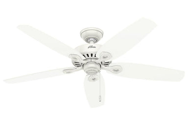 Hunter Builder Elite - 52" Ceiling Fan in Snow White- ETL Damp