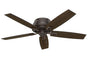 Hunter Donegan Collection - 52" Ceiling Fan in Onyx Bengal Three Light Kit