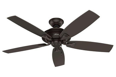 Hunter Rainsford - 52" Ceiling Fan in Premier Bronze- ETL Wet