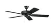 Kichler - 401SBK - 52``Ceiling Fan - Basics - Satin Black