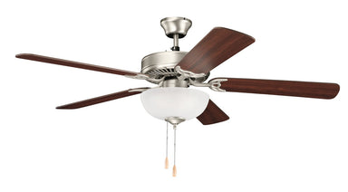 Kichler - 403NI7 - 52``Ceiling Fan - Basics - Brushed Nickel