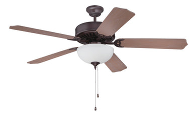 Craftmade - C207OB - 52" Ceiling Fan - Blades Sold Separately - Pro Builder 207 - Oiled Bronze