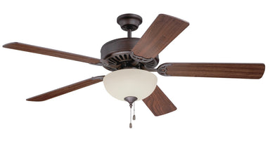 Craftmade - C208ABZ - 52" Ceiling Fan - Blades Sold Separately - Pro Builder 208 - Aged Bronze Brushed