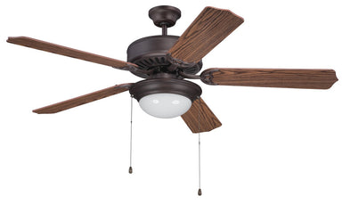 Craftmade - C209ABZ - 52" Ceiling Fan - Blades Sold Separately - Pro Builder 209 - Aged Bronze Brushed