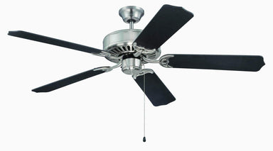 Craftmade - C52BNK - 52" Ceiling Fan - Blades Sold Separately - Pro Builder - Brushed Polished Nickel