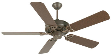 Craftmade - CXL52AG - 52" Ceiling Fan - Blades Sold Separately - CXL - Aged Bronze Textured