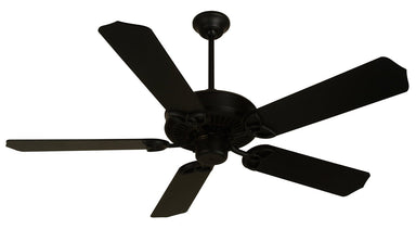 Craftmade - CXL52FB - 52" Ceiling Fan - Blades Sold Separately - CXL - Flat Black