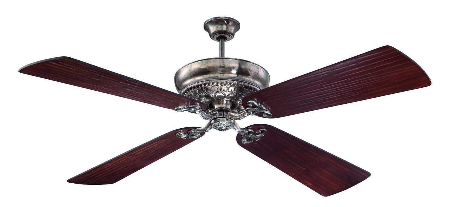 Craftmade - MNR52TS - 52" Ceiling Fan - Blades Sold Separately - Monroe - Tarnished Silver