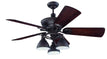 Craftmade - TIM54ABZ - 54" Ceiling Fan - Blades Sold Separately - Timarron - Aged Bronze Brushed