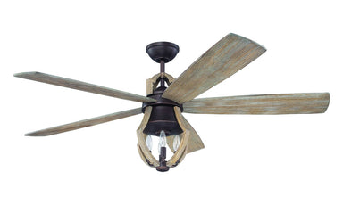 Craftmade - WIN56ABZWP5 - 56" Ceiling Fan with Blades Included - Winton - Weathered Pine