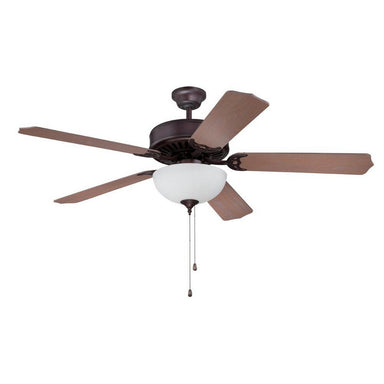 Craftmade - E207OB - 52" Ceiling Fan - Blades Sold Separately - Pro Builder 207 - Oiled Bronze