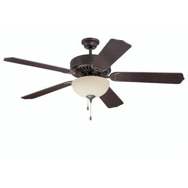 Craftmade - E208AG - 52" Ceiling Fan - Blades Sold Separately - Pro Builder 208 - Aged Bronze Textured