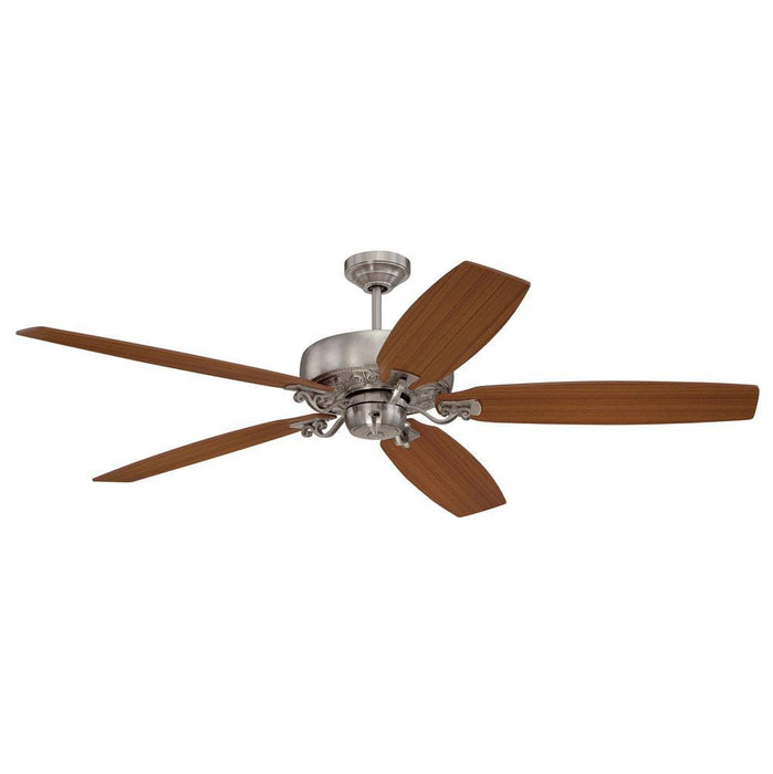 Craftmade - PAT64BNK5 - 64" Ceiling Fan with Blades Included - Patterson - Brushed Polished Nickel