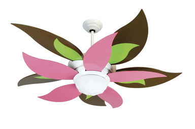 Craftmade - BL52W - 52" Ceiling Fan - Blades Sold Separately - Bloom - White