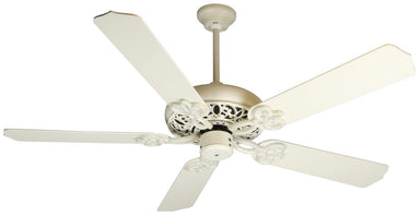 Craftmade - K10615 - 52" Ceiling Fan Motor with Blades Included - Cecilia - Antique White Distressed