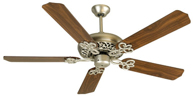 Craftmade - K10616 - 52" Ceiling Fan Motor with Blades Included - Cecilia - Brushed Satin Nickel