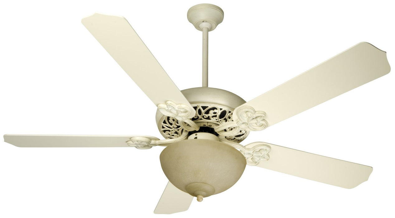 Craftmade - K10618 - 52" Ceiling Fan Motor with Blades Included - Cecilia Unipack - Antique White Distressed
