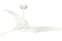 Casablanca Stingray - 60" Ceiling Fan in Porcelain White - 6 speed DC handheld remote control included
