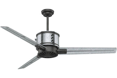 Casablanca Duluth - 60" Ceiling Fan in  Galvanized / Aged Steel - 3 speed wall control included