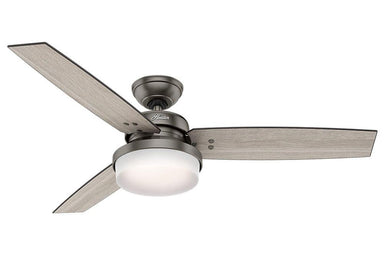 Hunter Sentinel - 52" Ceiling Fan in Brushed Slate